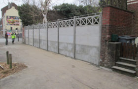 Réalisation d’une clôture béton à Roubaix :